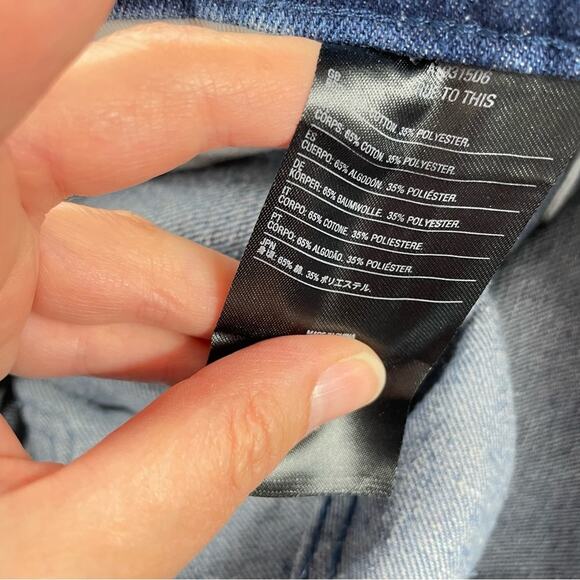 Volcom Kinkade Regular Straight Light Wash Womens Jeans 34 Blue High Rise Denim - Picture 13 of 13